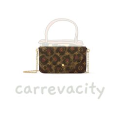 Luxury Félicie Pochette Monogram Bag Pink in  Georgia